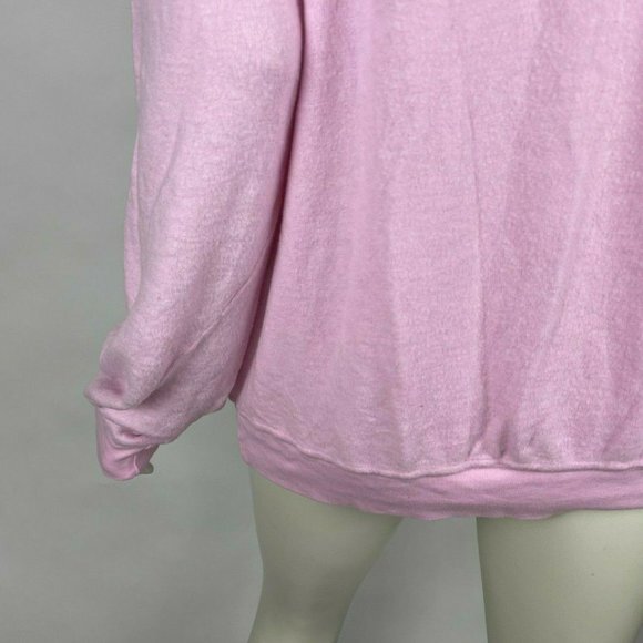 Dream Scene Rose All Day Sweatshirt Long Sleeve Pullover Scoop Neck Women L‎ - Picture 7 of 11